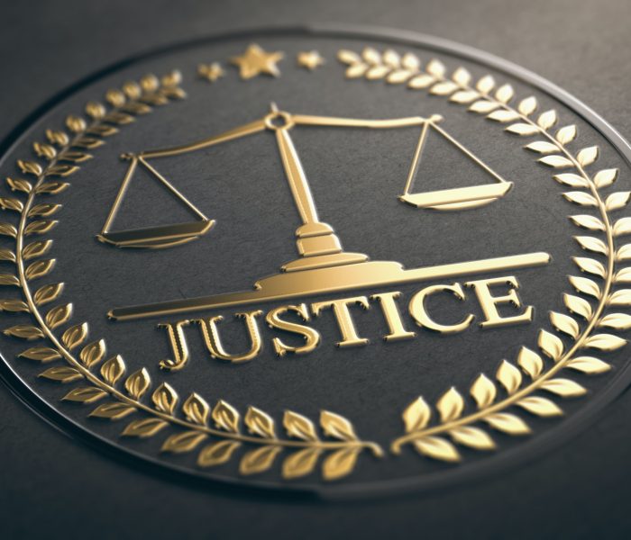 Golden Justice Symbol